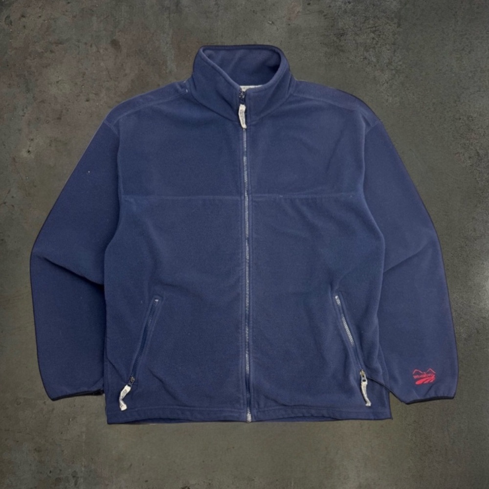 Vintage Windriver Zip Fleece Navy